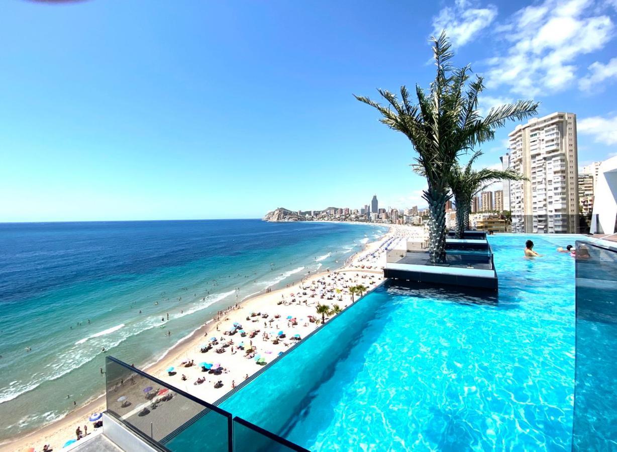 Exclusive Apartments On The First Line Of Benidorm Sol Y Mar Exteriör bild
